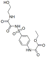 ethyl [4-[(2-hydroxyethylcarbamoylformyl)sulfamoyl]phenyl]carbamoylfor mate CAS#: 81717-18-2