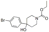 ethyl 4-(4-bromophenyl)-4-hydroxypiperidine-1-carboxylate CAS#: 81010-24-4