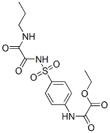 ethyl [4-[(propylcarbamoylformyl)sulfamoyl]phenyl]carbamoylformate CAS#: 81717-19-3
