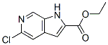 ethyl 5-chloro-1H-pyrrolo[2,3-c]pyridine-2-carboxylate CAS#: 800401-67-6