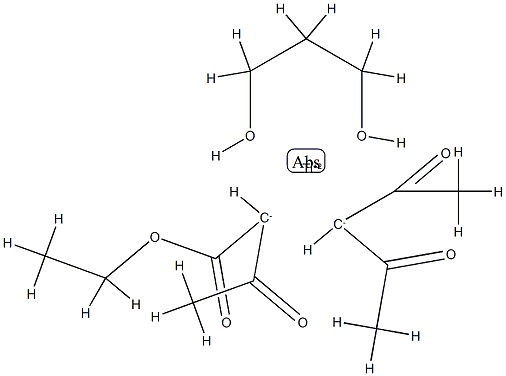 (ethyl acetoacetato-O1',O3)(pentane-2,4-dionato-O,O')[propane-1,3-diolato(2-)-O,O']titanium CAS#: 82089-64-3