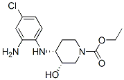 ethyl cis-4-[(2-amino-4-chlorophenyl)amino]-3-hydroxypiperidine-1-carboxylate CAS#: 83763-27-3