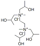 ethylenebis[bis(2-hydroxypropyl)methylammonium] dichloride CAS#: 85117-91-5