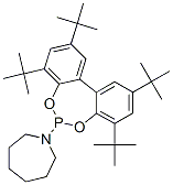 hexahydro-1-(2,4,8,10-tetrakis-tert-butyldibenzo[d,f][1,3,2]dioxaphosphepin-6-yl)-1H-azepine CAS#: 80399-60-6