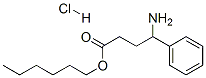 hexyl 4-amino-4-phenyl-butanoate hydrochloride CAS#: 87253-02-9