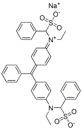 hydrogen (ethyl)[4-[alpha-[4-[ethyl(sulphonatobenzyl)amino]phenyl]benzylidene]cyclohexa-2,5-dien-1-ylidene](sulphonatobenzyl)ammonium, sodium salt CAS#: 85353-70-4