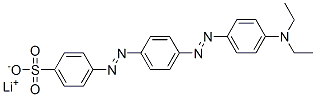 lithium p-[[p-[[p-(diethylamino)phenyl]azo]phenyl]azo]benzenesulphonate CAS#: 84732-32-1