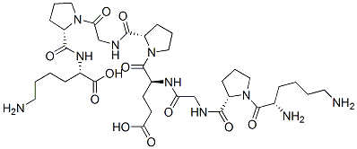 lysyl-prolyl-glycyl-glutamyl-prolyl-glycyl-prolyl-lysine CAS#: 81081-59-6