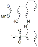 manganese 3-hydroxy-4-[(4-methyl-2-sulphonatophenyl)azo]-2-naphthoate CAS#: 84030-40-0