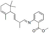 methyl 2-[[2-methyl-4-(2,6,6-trimethyl-2-cyclohexen-1-yl)-3-butenylidene]amino]benzoate CAS#: 84145-53-9