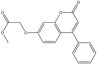 methyl 2-(2-oxo-4-phenylchromen-7-yl)oxyacetate CAS#: 89316-44-9