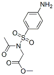 methyl 2-[acetyl-(4-aminophenyl)sulfonyl-amino]acetate CAS#: 81865-31-8