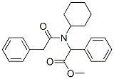 methyl 2-[cyclohexyl-(2-phenylacetyl)amino]-2-phenyl-acetate CAS#: 83529-26-4