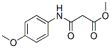 methyl 3-[(4-methoxyphenyl)amino]-3-oxopropionate CAS#: 84522-11-2
