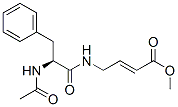 methyl 4-((N-acetylphenylalanyl)amino)but-2-enoate CAS#: 89711-04-6
