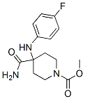methyl 4-(carbamoyl)-4-[(4-fluorophenyl)amino]piperidine-1-carboxylate CAS#: 85098-77-7