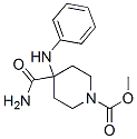 methyl 4-carbamoyl-4-(phenylamino)piperidine-1-carboxylate CAS#: 85098-76-6