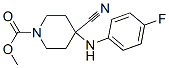 methyl 4-cyano-4-[(4-fluorophenyl)amino]piperidine-1-carboxylate CAS#: 85098-75-5