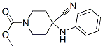 methyl 4-cyano-4-(phenylamino)piperidine-1-carboxylate CAS#: 85098-74-4