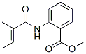 methyl (E)-2-[(2-methyl-1-oxo-2-butenyl)amino]benzoate CAS#: 84604-40-0