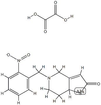 o-Nitrobenzyl-5 tetrahydro-5,6,7,7a 4H-thieno(3,2-c)pyridinone-2 oxala te [French] CAS#: 83427-68-3