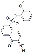 o-anisyl 6-diazo-5,6-dihydro-5-oxonaphthalene-1-sulphonate CAS#: 82758-42-7