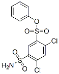 phenyl 2,4-dichloro-5-sulphamoylbenzenesulphonate CAS#: 80289-32-3