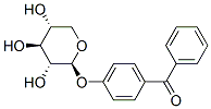 phenyl-[4-[(2S,3R,4S,5R)-3,4,5-trihydroxyoxan-2-yl]oxyphenyl]methanone CAS#: 83354-85-2