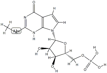 poly(2-methylthio-7-deazainosinic acid) CAS#: 88357-67-9