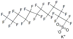 potassium 1,1,2,2,3,3,4,4,5,5,6,6,7,7,8,8,9,9,10,10,11,11,12,12,12-pentacosafluorododecane-1-sulphonate CAS#: 85187-17-3