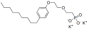 potassium [2-[2-(4-nonylphenoxy)ethoxy]ethyl] phosphonate CAS#: 84030-32-0