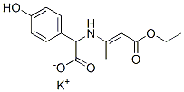 potassium [(3-ethoxy-1-methyl-3-oxoprop-1-enyl)amino](4-hydroxyphenyl)acetate CAS#: 83918-72-3