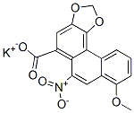 potassium 8-methoxy-6-nitrophenanthro[3,4-d]-1,3-dioxole-5-carboxylate CAS#: 84696-68-4