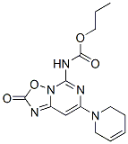 propyl N-[4-(3,6-dihydro-2H-pyridin-1-yl)-8-oxo-9-oxa-1,3,7-triazabicy clo[4.3.0]nona-2,4,6-trien-2-yl]carbamate CAS#: 83395-30-6
