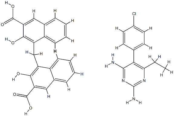 pyrimethamine pamoate CAS#: 85819-86-9