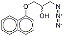 rac-1-Azido-3-(1-naphthalenyloxy)-2-propanol CAS#: 87102-64-5