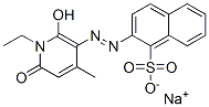 sodium 2-[(1-ethyl-1,6-dihydro-2-hydroxy-4-methyl-6-oxo-3-pyridyl)azo]naphthalene-1-sulphonate CAS#: 84914-91-0