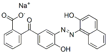 sodium 2-[4-hydroxy-3-[(2-hydroxy-1-naphthyl)azo]benzoyl]benzoate CAS#: 85135-94-0