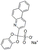 sodium 2-benzo[f]quinolin-3-yl-1,3-dioxoindansulphonate CAS#: 85080-81-5