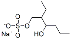sodium 2-ethyl-3-hydroxyhexyl sulphate CAS#: 84962-92-5