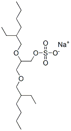 sodium 2,3-bis[(2-ethylhexyl)oxy]propyl sulphate CAS#: 83721-45-3