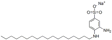 sodium 3-amino-4-(octadecylamino)benzenesulphonate CAS#: 85204-33-7