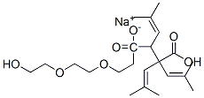 sodium 4-[2-[2-(2-hydroxyethoxy)ethoxy]ethyl] 2-(triisobutenyl)succinate CAS#: 85567-56-2