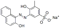 sodium 4-hydroxy-3-[(2-hydroxy-1-naphthyl)azo]-5-methylbenzenesulphonate CAS#: 85136-64-7