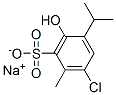 sodium 6-chloro-3-hydroxy-4-isopropyltoluene-2-sulphonate CAS#: 83732-70-1