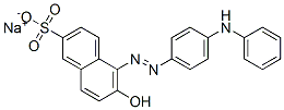sodium 6-hydroxy-5-[[4-(phenylamino)phenyl]azo]naphthalene-2-sulphonate CAS#: 82469-77-0