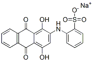 sodium [(9,10-dihydro-1,4-dihydroxy-9,10-dioxo-2-anthryl)amino]benzenesulphonate CAS#: 83804-03-9