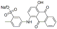 sodium [(9,10-dihydro-4-hydroxy-9,10-dioxo-1-anthryl)amino]toluenesulphonate CAS#: 85188-27-8