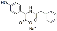sodium (S)-(4-hydroxyphenyl)(phenylacetamido)acetate CAS#: 84709-12-6