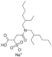 sodium hydrogen 4-[bis(2-ethylhexyl)amino]-4-oxosulphonatobutyrate CAS#: 85567-61-9